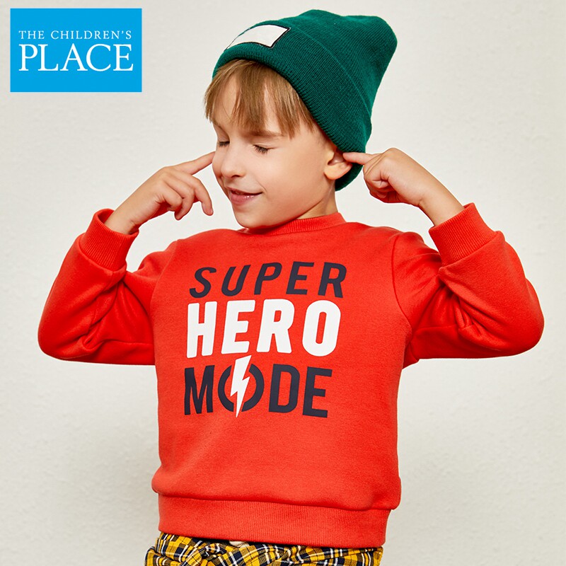 The Children’s Place 中小男童连帽卫衣 天猫优惠券折后￥49包邮（￥219-170）多款可选