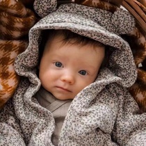 Danish Baby One-piece Clothes Winter Thickened Newborn Clothes Autumn Winter Suit Men And Women Baby Khaclothes Climbing Clothes