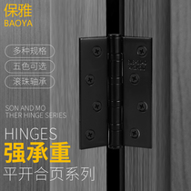 Paja thickened 304 stainless steel flat open hinge mute bearing house door wooden door 4 inch 5 inch hinge hinge