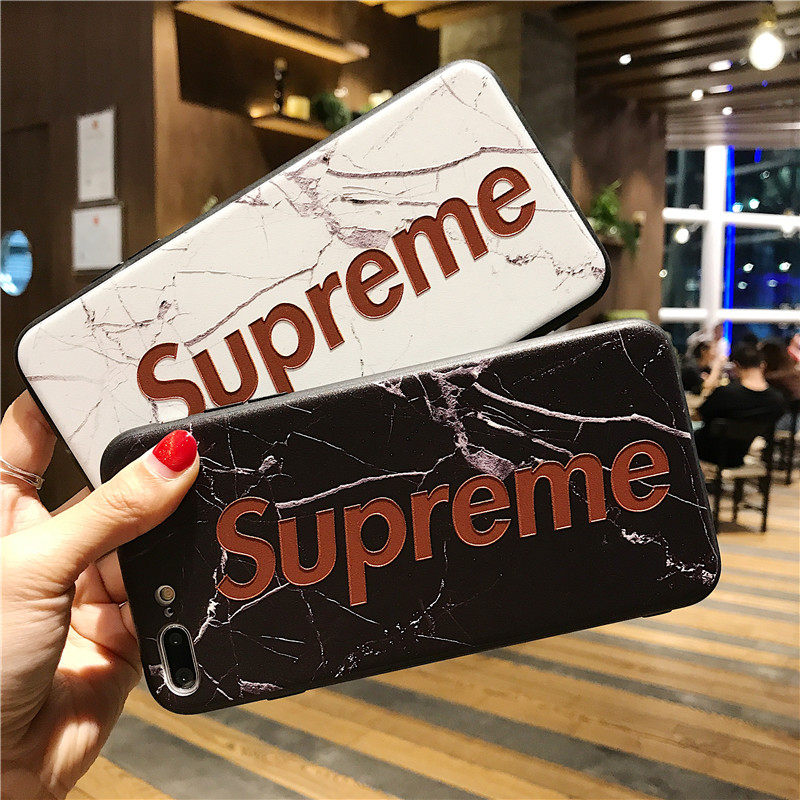 潮牌supreme苹果手机壳