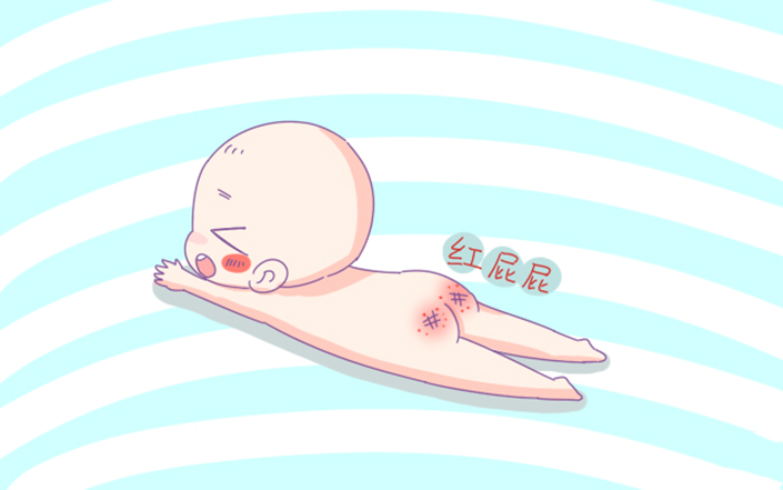 娃红屁屁反复不见好,原是宝妈这2点做错