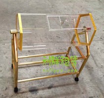 Shenzhen Taxi Lottery Box Celebration Red Rocking Award Box Annual Meeting Transparent Acrylic Roller Lottery Jackpot Rental