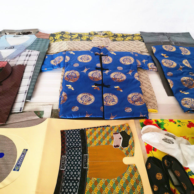 上坟祭祀用品冥币冥衣服纸衣服烧纸钱五七大全套男士纸制品寒衣节