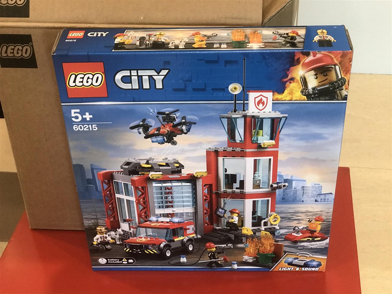 正品乐高 lego 60215 城市系列 city 城市消防局 2019