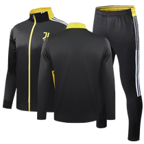 Juventus football suit training uniform autumn and winter long sleeve trousers sports suit adult children cardigan