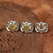 Bull blunt Seiko Lily Lily Ring Bird Dot Gold Rose 925 Pure silver hand silver couple Japan and Korea