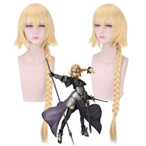 Drifter Fate Apocrypha Joan of Arc FGO Ruler Twisted Pigtail cosplay Wig