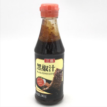 Three Islands Black Pepper Juice Black Pepper Sauce Steak BBQ Mixed With Mixed Pasta Sauce 240g