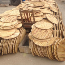 Farm hand-made sorghum rod double-layer cover curtain natural dumpling curtain round dumpling pad put dumpling tray cover pad