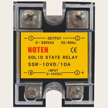 SSR-10VD 10A voltage type solid state voltage regulator module 0-10VDC warranty package for one year