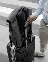 CODE 10 Kickstarter UK anti-theft waterproof multifunctional roll cover backpack Hong Kong hair