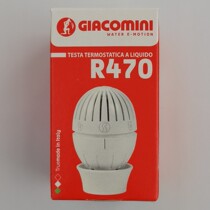 Italy imports GIACOMINI Jiacomini Heating sheet Automatic temperature control valve head controlled warm warm bag R470