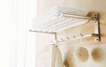 Kohlers Jiade 304 stainless steel folding bath towel rack 97307T-NA Aishilang movable bath towel rack