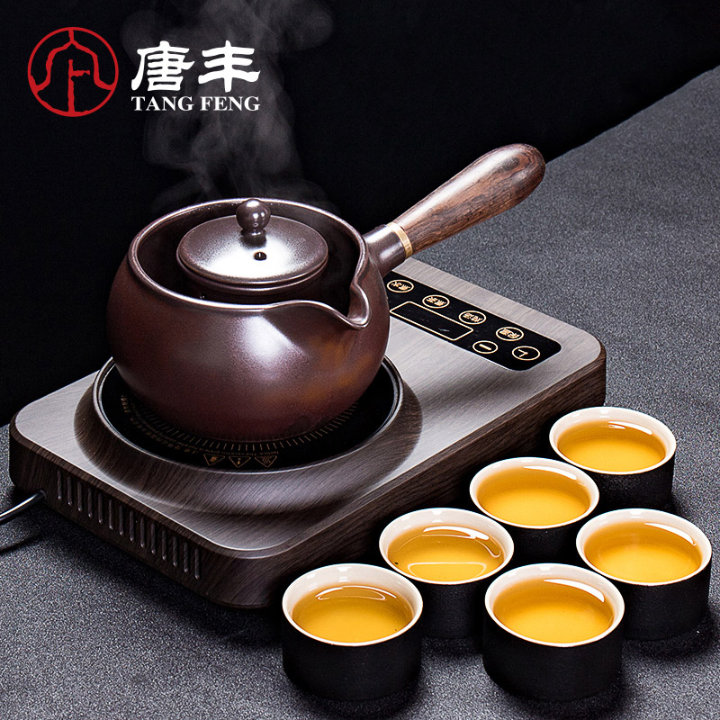 Shadow at electric boiling tea ware suit intelligent electric TaoLu boiling tea stove home multi - function electric furnace ceramic teapot