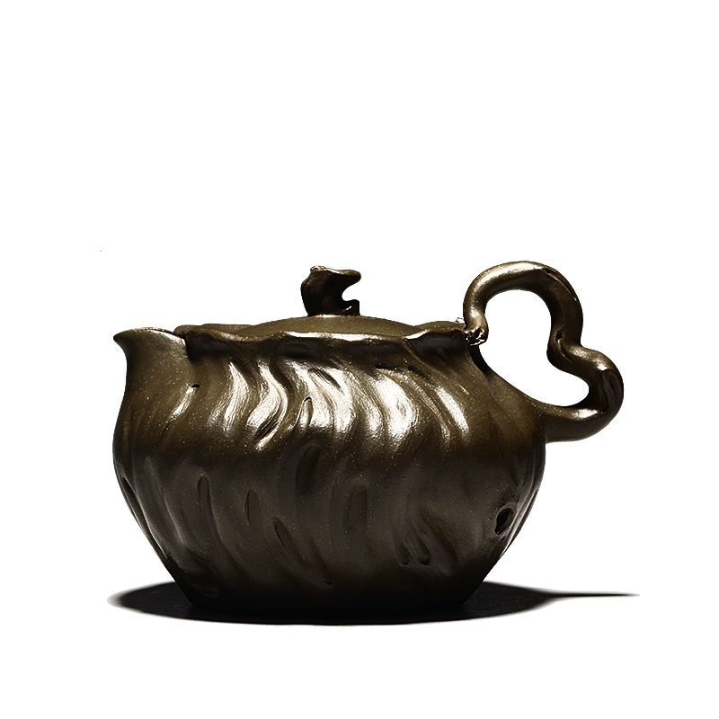 Shadow at yixing are it by pure manual undressed ore chlorite texture pot teapot suit HNYY