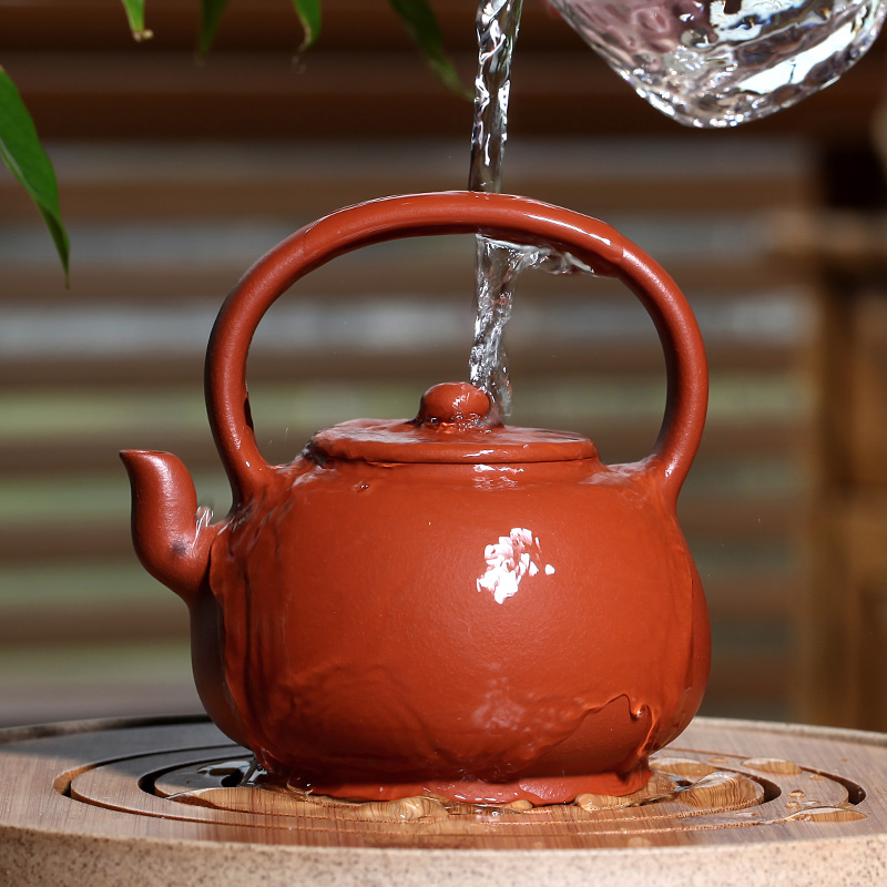 Yixing purple sand famous TaoJianChun all hand shadow enjoy 】 【 it teapot zhu mud girder 270 CCC simple but elegant