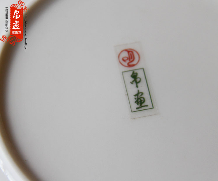 Shadow at jingdezhen ceramic POTS caddy fixings shengchan dui manual painting big tea cake box of of primitive simplicity tea urn JH