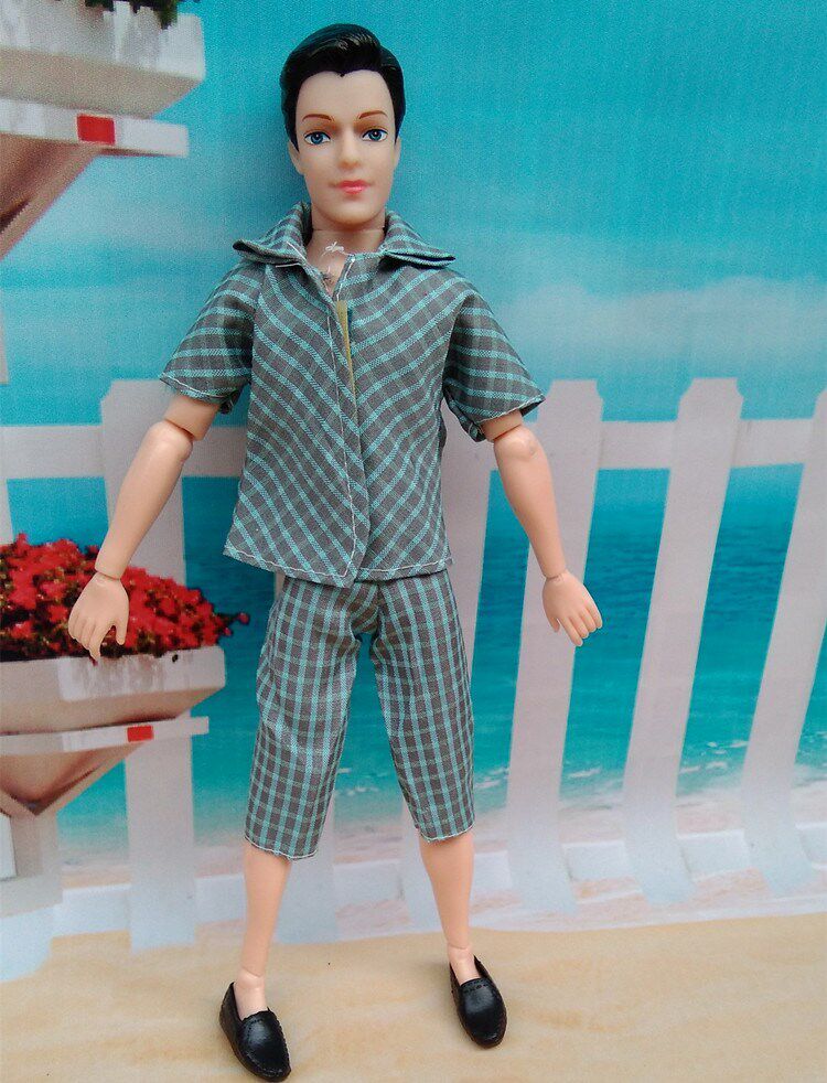 上新新款男朋友肯王子换装男娃娃衣服小凯丽爸爸过家家玩