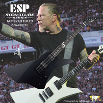 (ESP SIGNATURE) Metallica James Hetfield snakite Bks metal