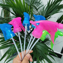 Suitable for beverage bottle nozzle Coke floor cleaning plastic spray watering gardening hand pressure type hairdressing domestic water spray