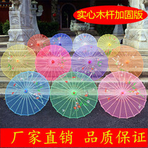 Dance Umbrella Show Props Umbrella Transparent silk umbrella Jiangnan Classical Decoration Umbrella Square Dancing Umbrella Craft Oil Paper Umbrella