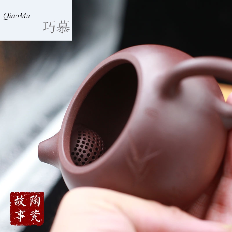 Qiao mu TC yixing it xi shi pot stone hand by hand for ladle pot pot teapot kung fu tea set