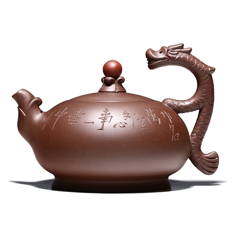 Qiao mu YM yixing ores are it by the pure hand - made tea mercifully dragon purple clay teapot