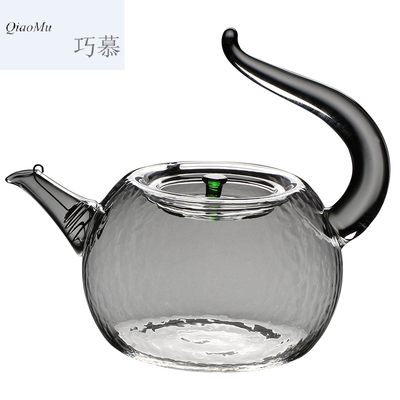 Longed for thickening heat - resistant glass pot pot electricity TaoLu suit large boiling tea kettle kung fu tea tea