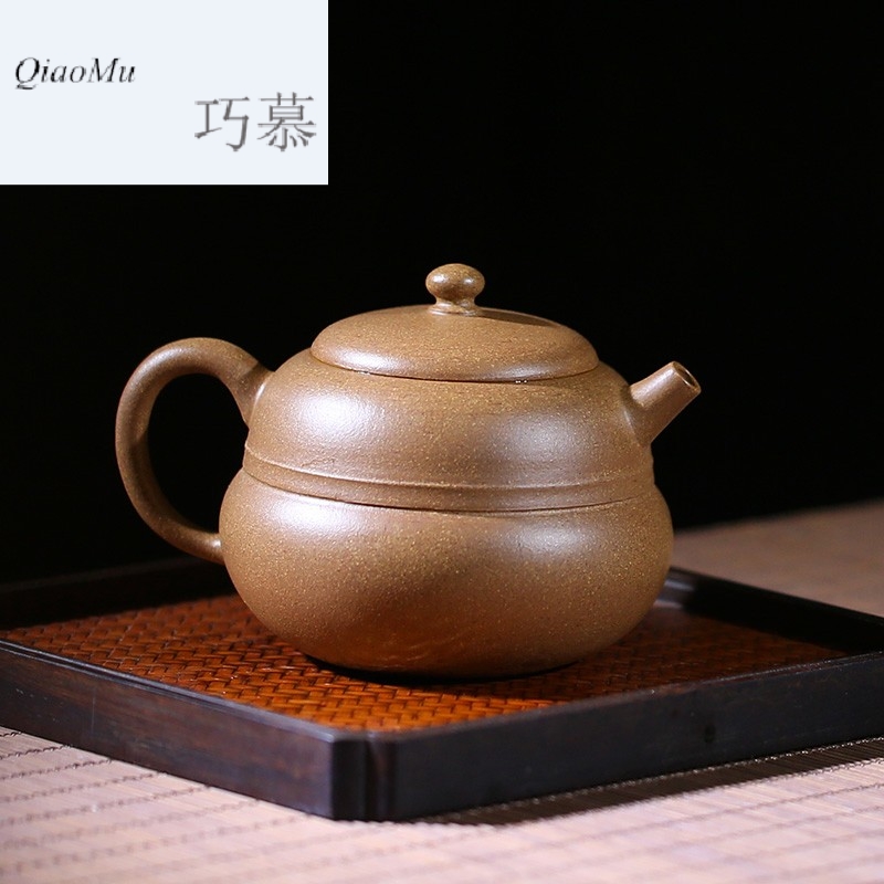 Qiao mu it yixing famous manual undressed ore section of mud for a pot of tea teapot S26047