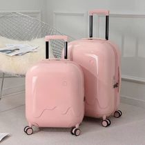 Luggage suitcase trolley case for women with good looks 20 inches small business trip lightweight childrens suitcase universal wheels 24 inches for boarding