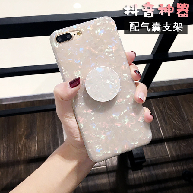 coque iphone 8 pop socket