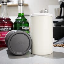 CAFEDE KONA sealed storage tank Stainless steel food storage tank Coffee beans moisture-proof household compact and portable