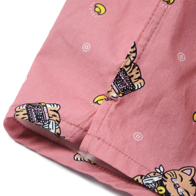 Lucky Cat Subreef Anyu Cotton Cotton Boxer Shorts Underwear Men and Women's Home Pants Arrow Pants Pajama Pants Large