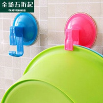 Creative powerful suction cup clamp washbasin adhesive hook bathroom traceless suction cup adhesive hook hook kitchen adhesive hook