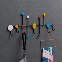 Nordic ins home key hanger hook into the door door wall-mounted entrance wall coat cap hanging hook creative