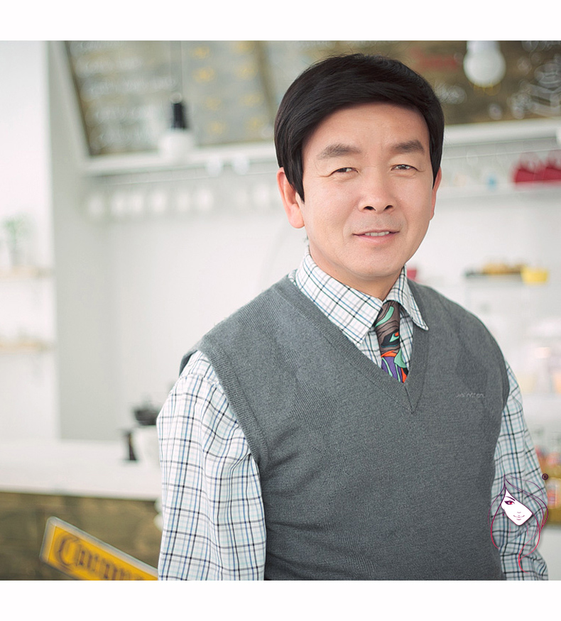 爸爸假发中老年假发男发短发短直发男士假发套中年人假发真人真发