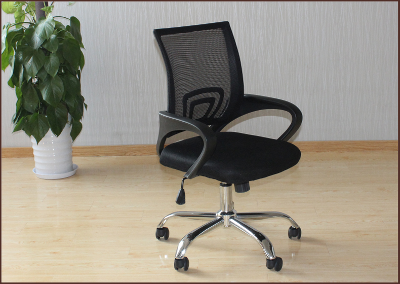 强穆 办公家具办公桌椅休闲网布电脑椅职员椅员工转椅会议椅