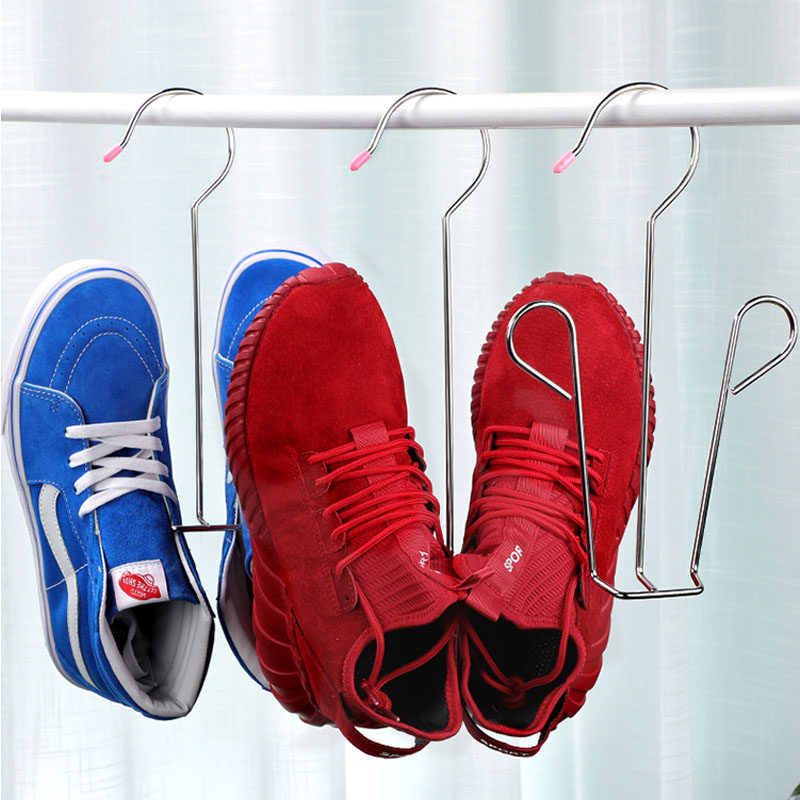 【爱宝奇】5只装!多功能不锈钢挂鞋架 5元券 券后价  13.88