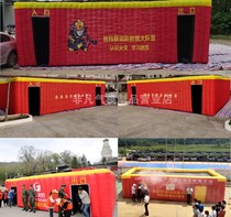 Inflatable Fire Fire Simulation Safety Drill Escape Experience House Fire Drill Tent Experience Escape Tent Room