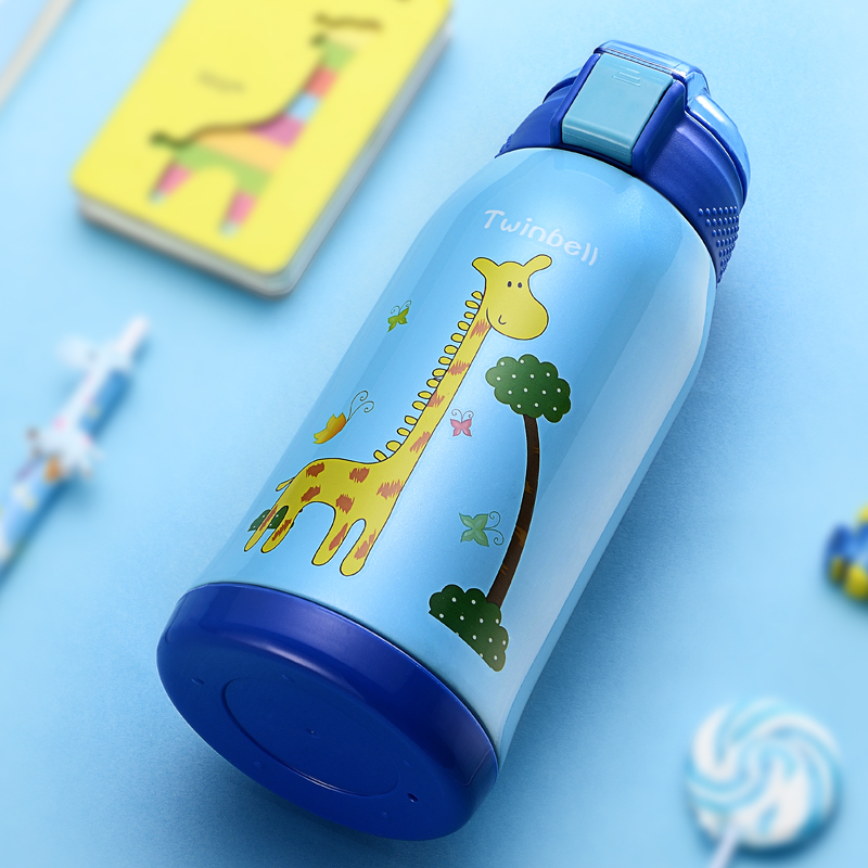 儿童304吸管杯保温杯550ml