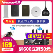 Newman wireless conference wall hanging ceiling audio shop commercial Wall restaurant indoor and outdoor radio speaker Conference dance studio home living room ceiling embedded Bluetooth audio