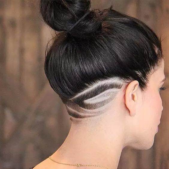 妹子后脑勺可以这样玩,够个性你就来一个