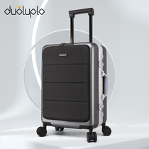Doron Paul student luggage boarding case trolley case business suitcase front side open cover portable password box female