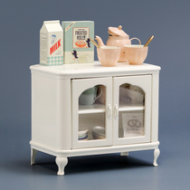 Aizulhomey iron mini storage cabinet Childrens House pot bowl food finishing 6 points baby furniture