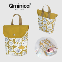 Qminica multifunctional sundries storage bag bag bag bag Handbook stationery storage bag cosmetics finishing bag inside bag