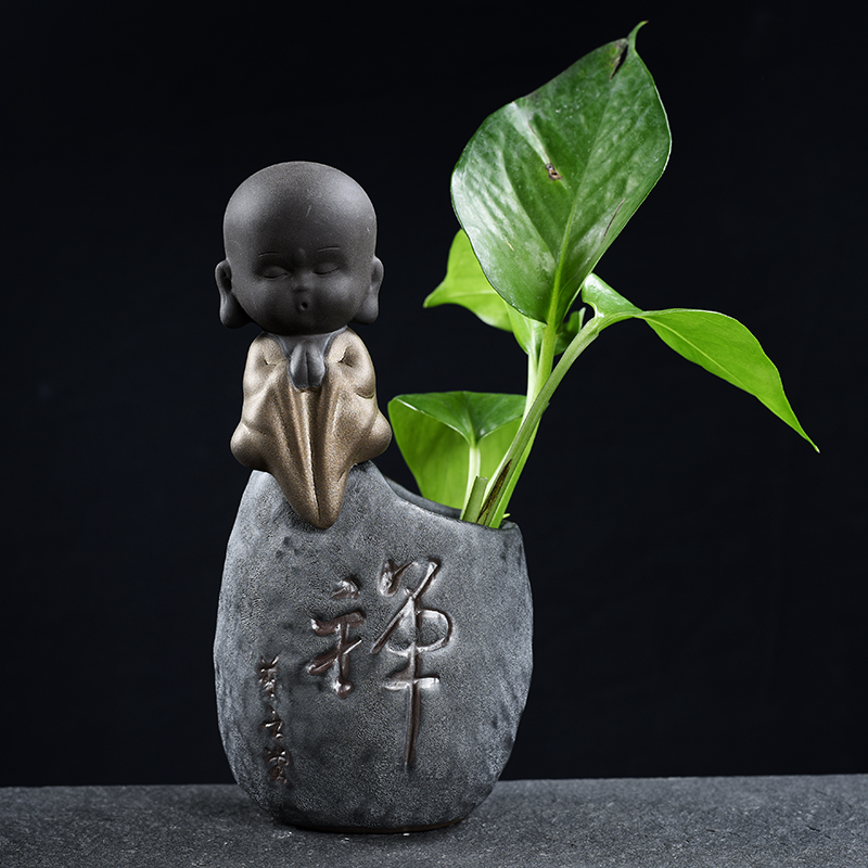 Hao chun creative furnishing articles monk floret apparatus of sitting room other home decoration flower vases, ceramic water container