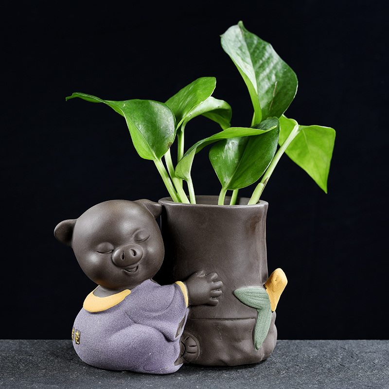 Hao chun creative furnishing articles monk floret apparatus of sitting room other home decoration flower vases, ceramic water container