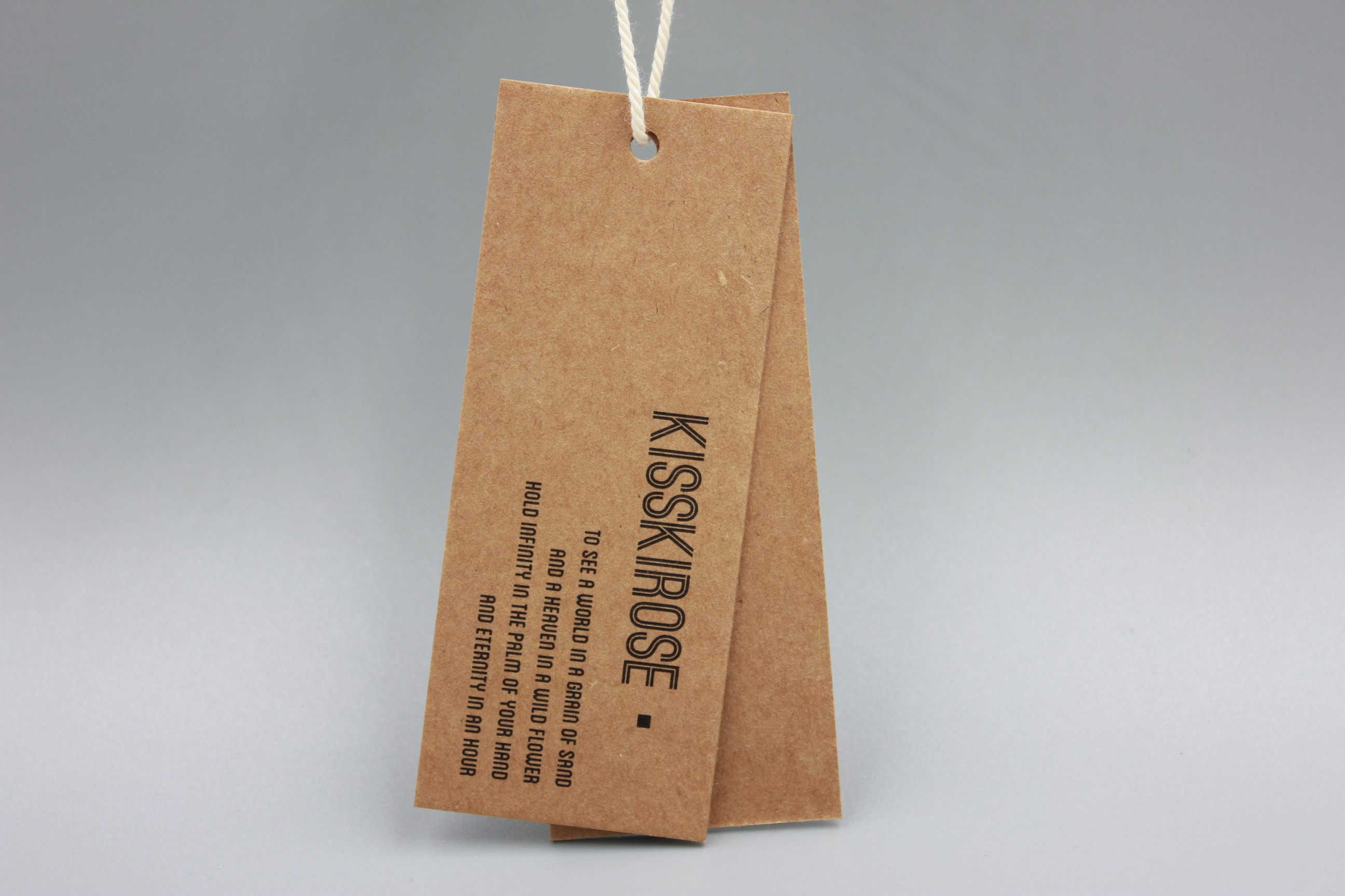 高端服装吊牌 棉布 挂卡 彩页 吊卡 布标 商标 订做 定做