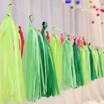 Paper tassel ribbon decoration curtain pull flower Wedding room decoration Birthday party photo wedding decoration Popo balloon spike