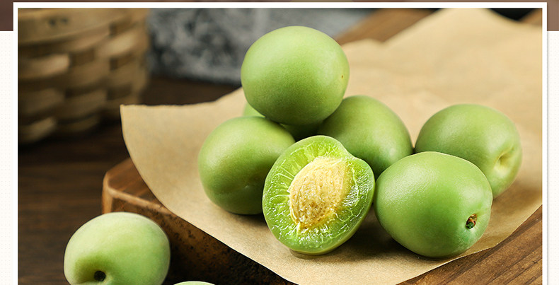 包邮5斤袋新兴特产散装青梅爽脆梅爽脆青梅酸甜开胃多汁零食